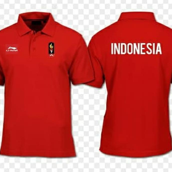 Kualitas Terbaik POLO KAOS BAJU POLO TIMNAS KONTINGEN INDONESIA LINING ASIAN GAMES MURAH