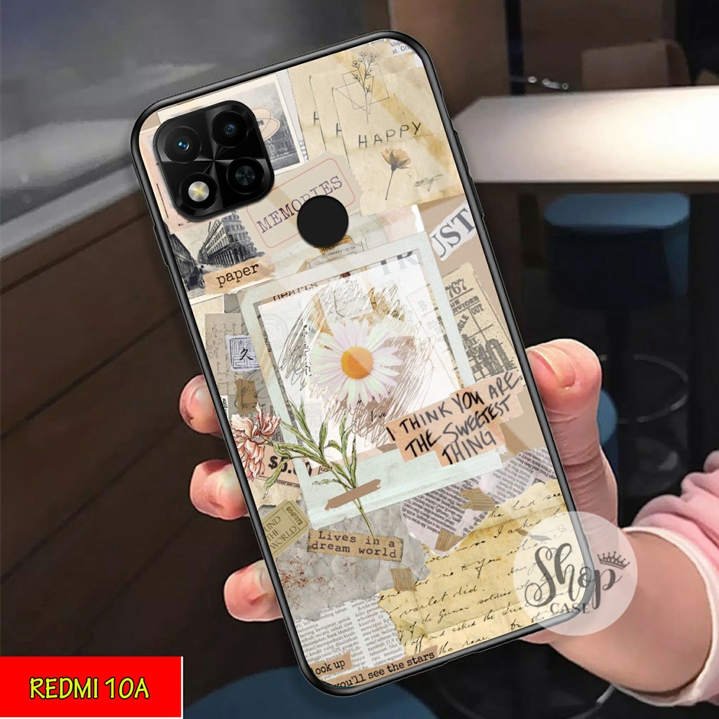 Softcase Glass Redmi 10A - Case Redmi 10A - Case Lucu - case Redmi 10A - kesing Redmi 10A - softcase