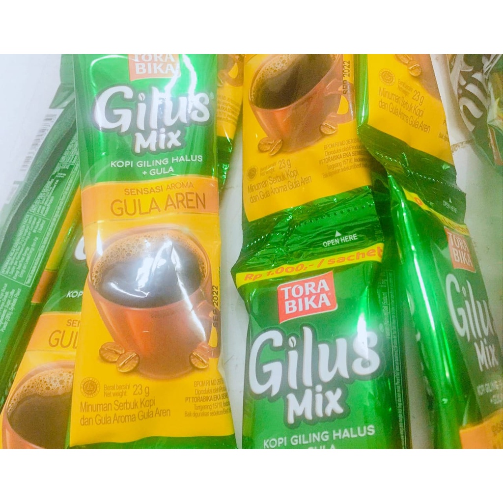 Kopi Gilus Gula Aren - Torabika Gilus Mix | Per Renceng