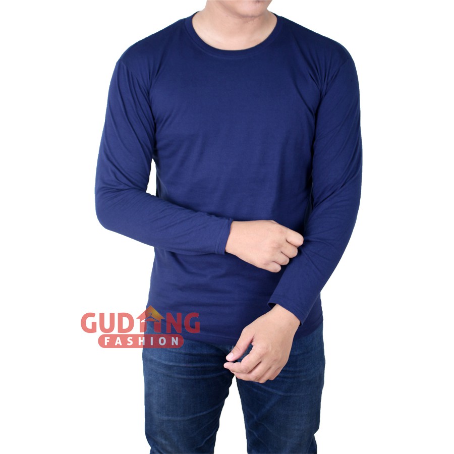 T-Shirt Pria Lengan Panjang POL 77