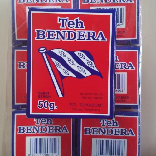 

Teh Bendera Tubruk 50 gr isi 10 pcs/PACK