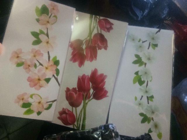 Wall Decor Bunga Hiasan Dinding 3 Pcs