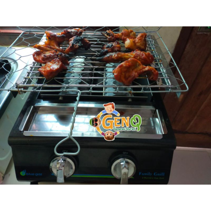 Pemanggang serbaguna Family Grill Blue Gaz