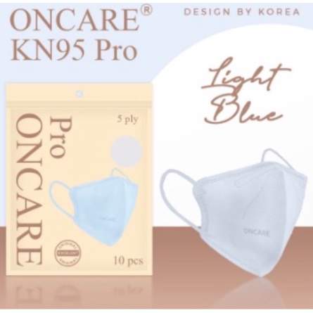 KN95 PRO ONCARE 5 PLY EMBOSS ONCARE ISI 10 PCS WARNA WARNI