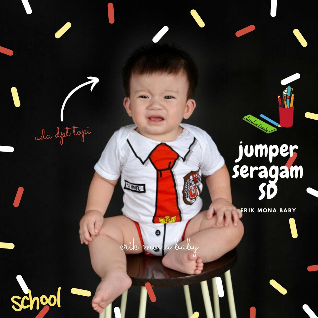 baju bayi jumper bayi karakter lucu SD Jumper SD jumper karakter kostum Foto baju jumper lucu nanas