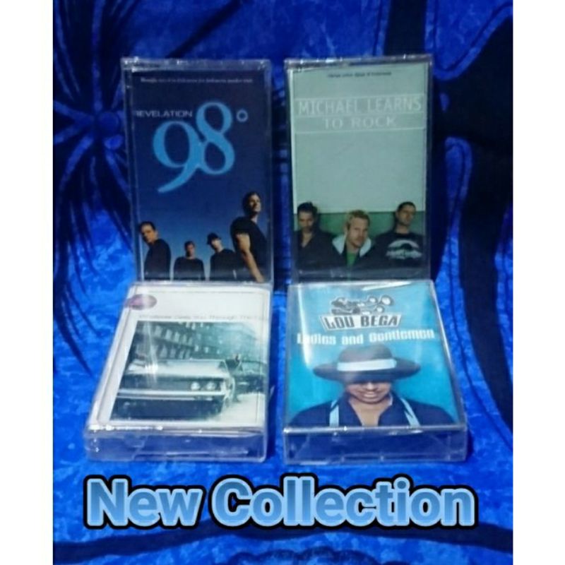 Kaset Pita New Segel 98° MLTR BSB Boyz II Men The Moffatts Lou Bega Simply Red Lighthouse Familly