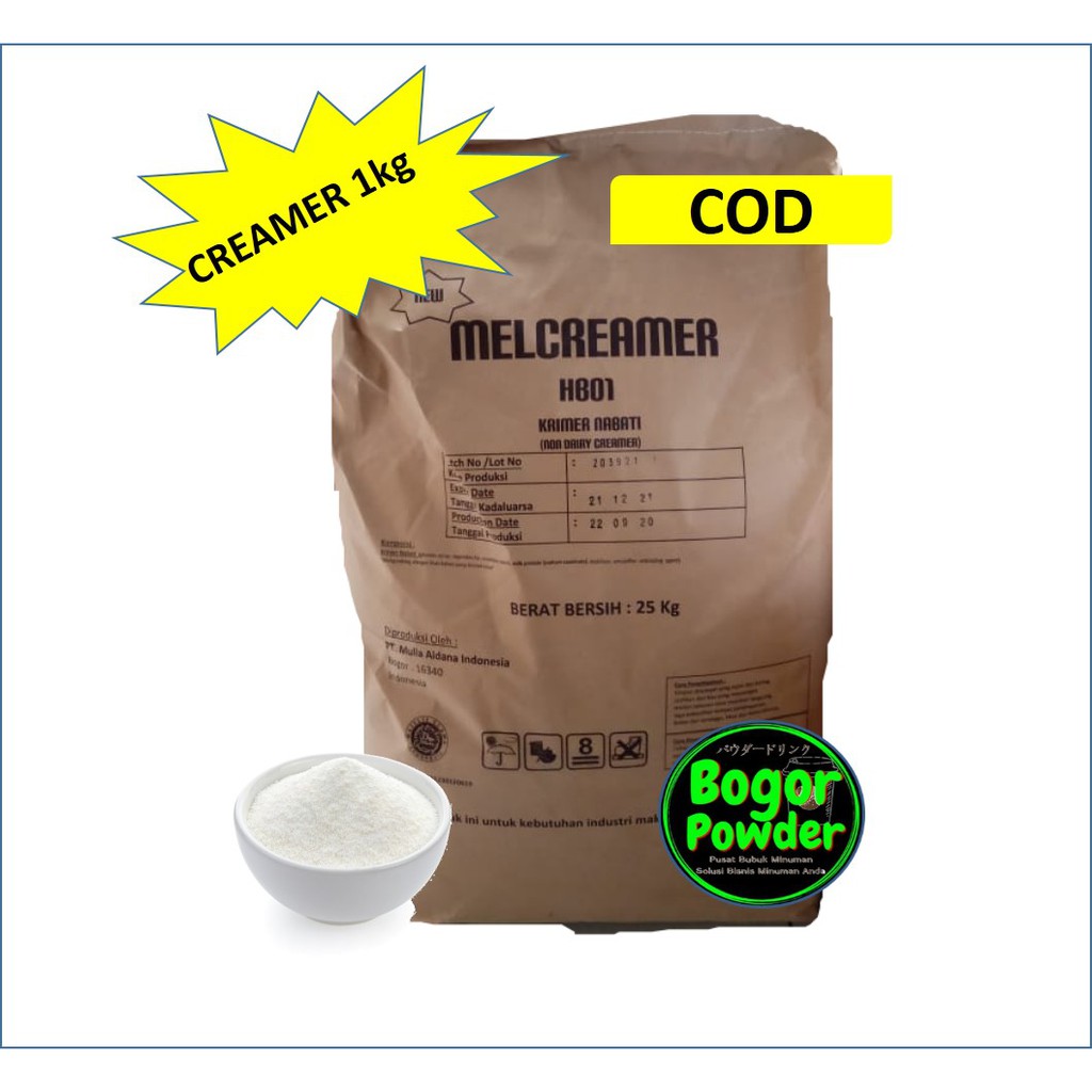 

Creamer Premium 1kg - Bubuk krimer 1 Kg - Cremer Minuman 1 Kg