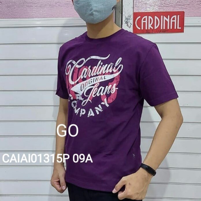 gof KJT CARDINAL JEANS KAOS T-Shirt COWOK Reguler Slimfit Baju Cowok Kaos Cardinal