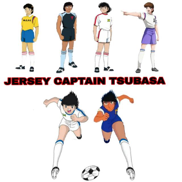 Jersey captain tsubasa"anak"