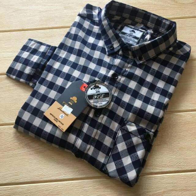 Kemeja flanel f2f