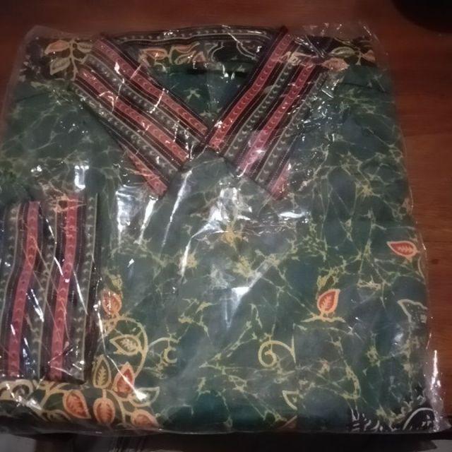 Kemeja Dan Blouse Wanita Batik Nu Bunga Kenanga, Seragam Nu