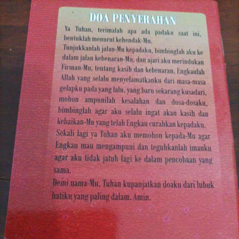 Buku doa saku katolik untuk keperluan khusus