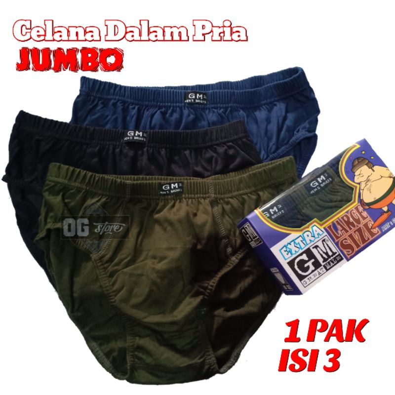 Celana Dalam Pria JUMBO 3L 4L 5L