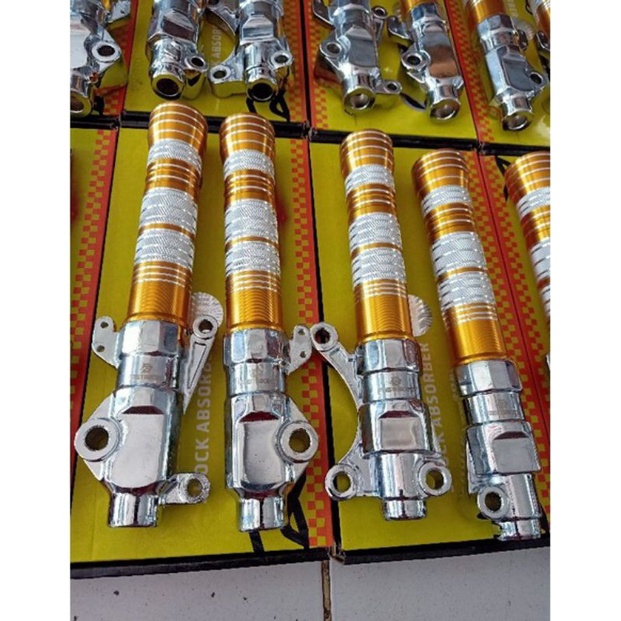 Bottom tabung shock depan all Honda matic Vario Beat kaki crum bubut kalter