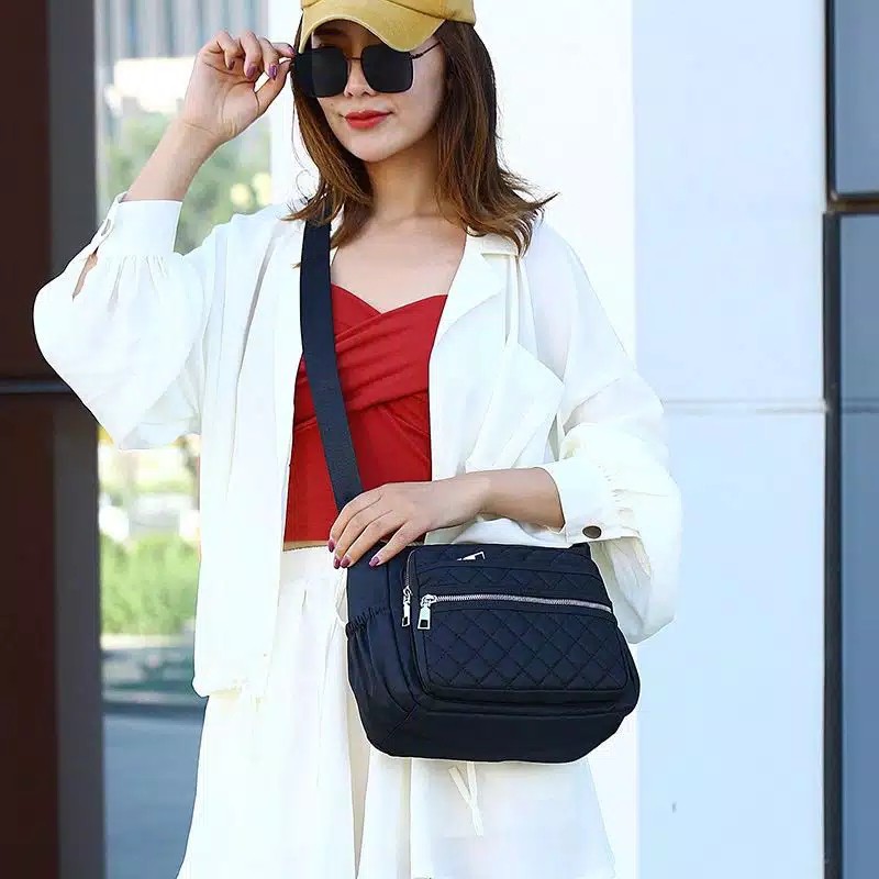 Hot Sale !! 2022 New Arrival Fashion Women Handbag Multi Functional Tas Selempang Wanita Korean