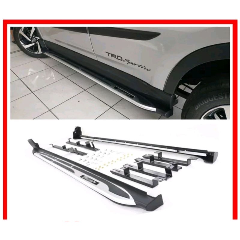 footstep injakan kaki sampai mobil Rush 2018