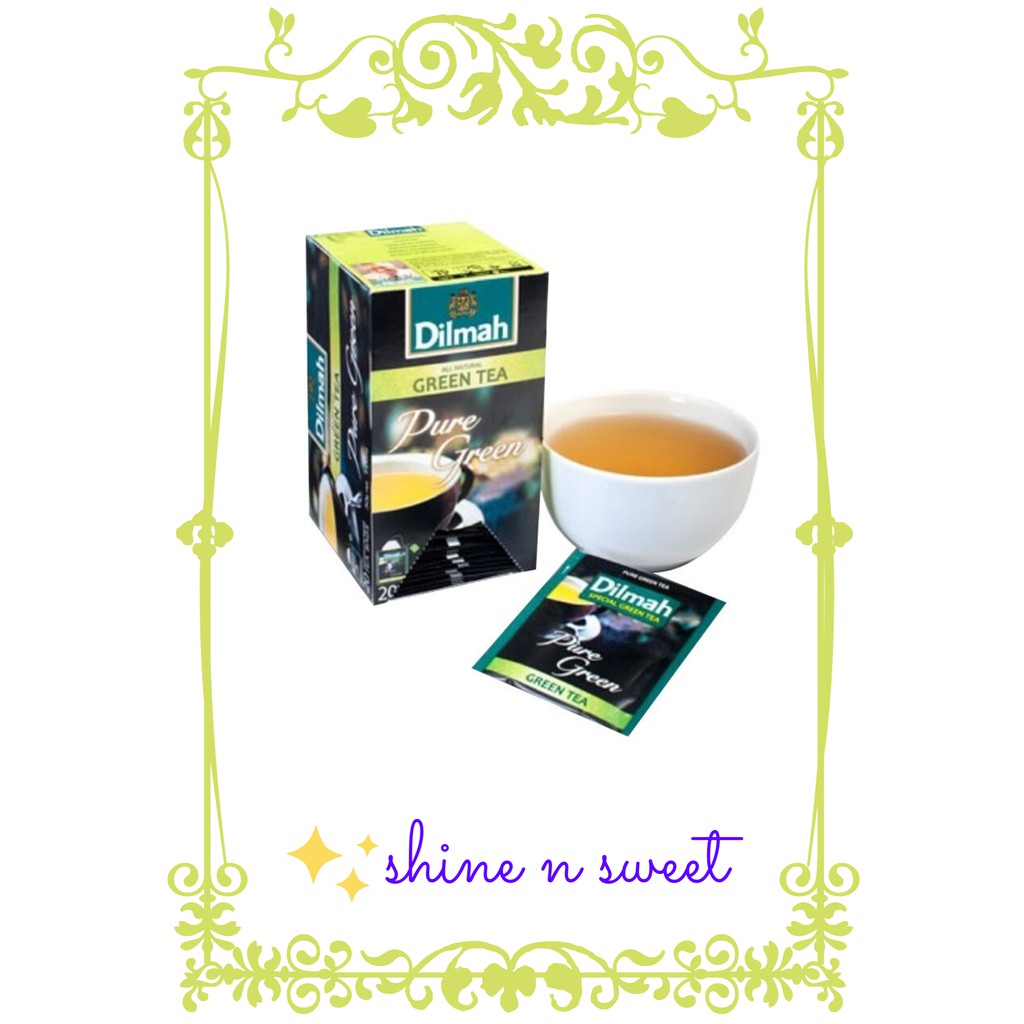 

Dilmah Pure Green Bag / All Natural Green Tea / Tea Bags 20