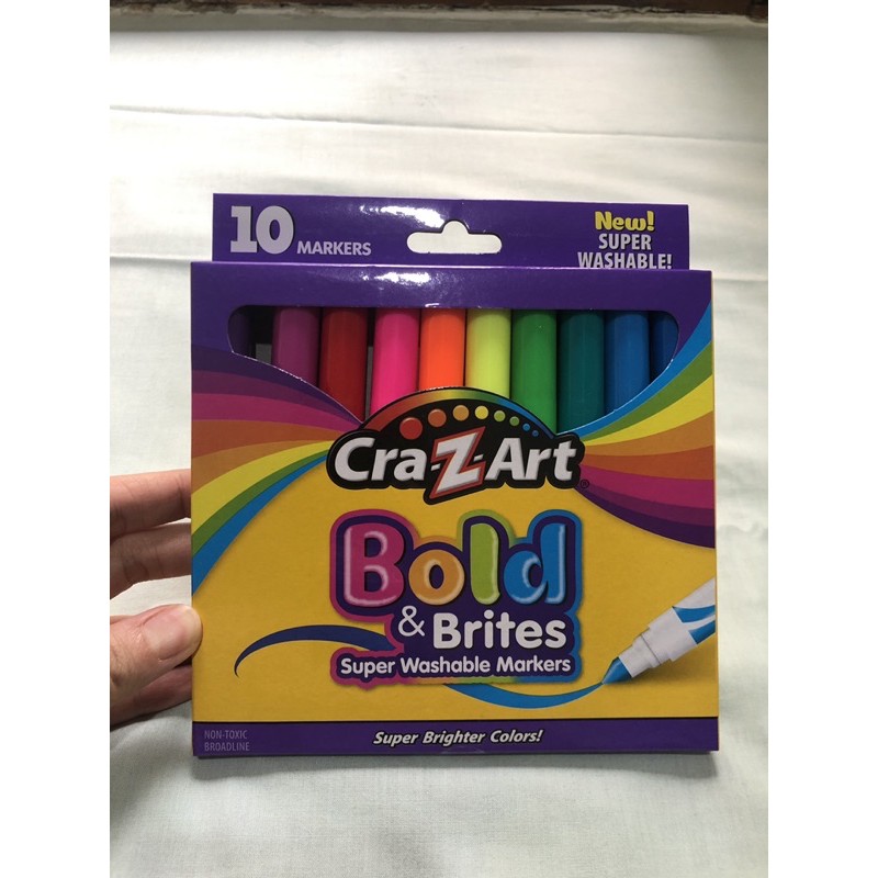 

Cra-Z-Art. Spidol yg aman biarpun kena d baju