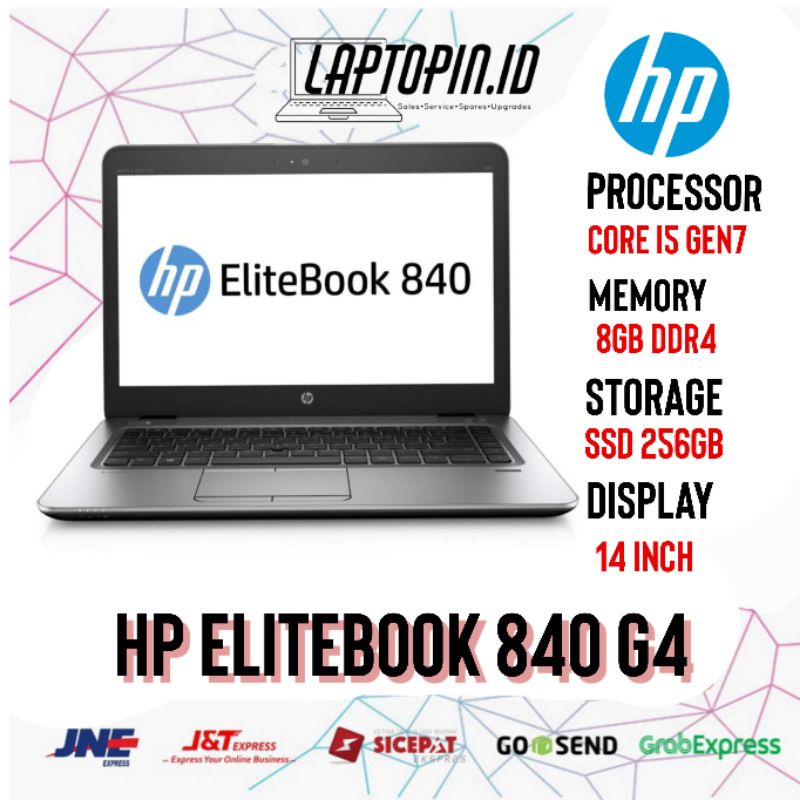 Laptop Hp Elitebook 840 G4 Core i5 Gen7 Ram 8GB SSD 256GB