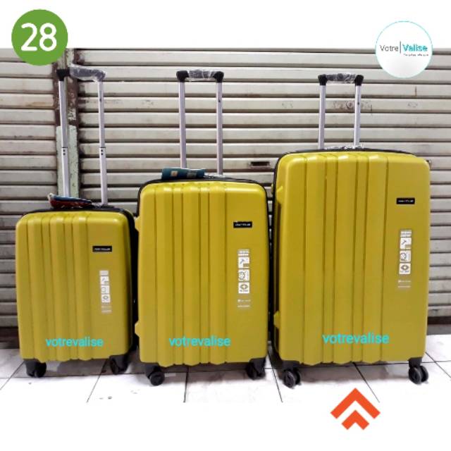 Koper 28 inch fiber PP series Navy Club double zipper TSA