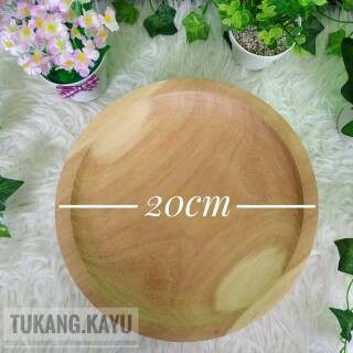 Cobek kayu 20 cm
