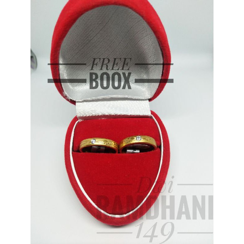 Cincin Kawin Titanium / cincin Couple /cincin Tunangan