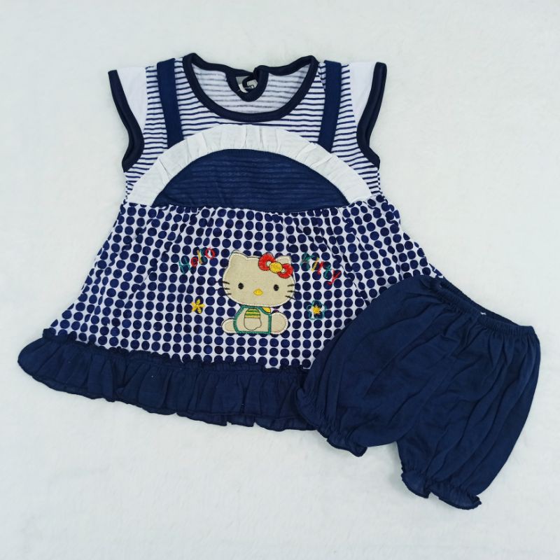 [Ss-1026] Pakaian Anak Perempuan New born 0-9bulan, Dress Bayi Lucu