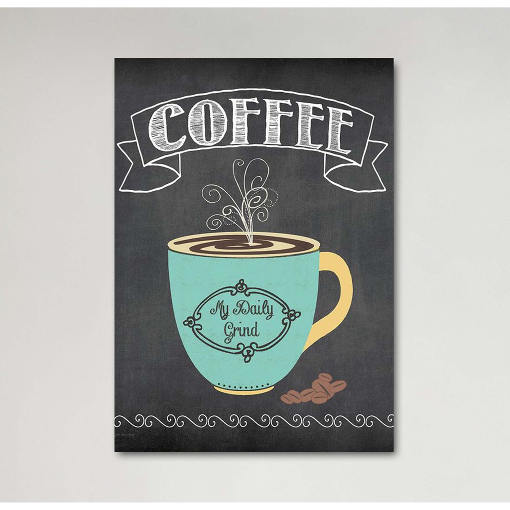 Hiasan Dinding Cafe Minimalis Hiasan Dinding Coffee Shop Lukisan Cafe Wall Decor Poster Kayu Shopee Indonesia