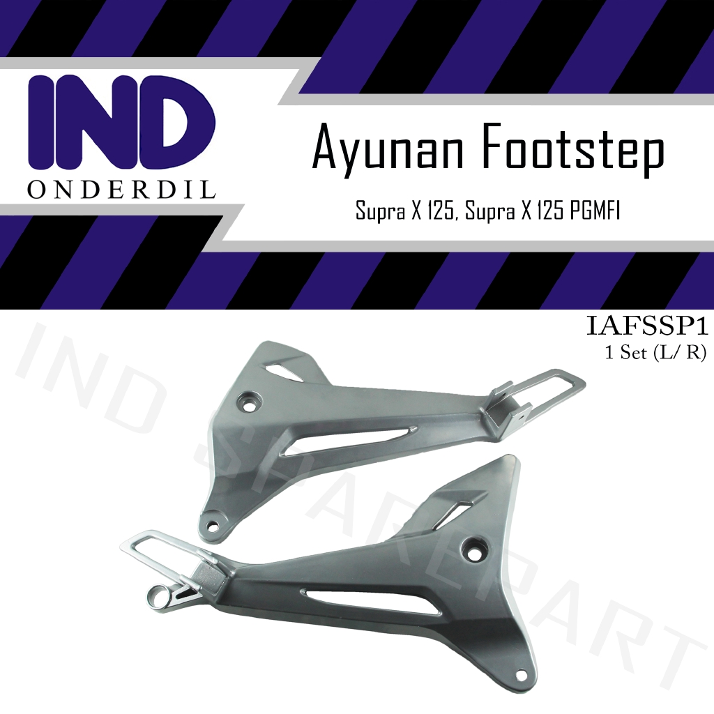 Dudukan-Pangkon-Breket Footstep-Foot Step Belakang Supra X 125 Lama