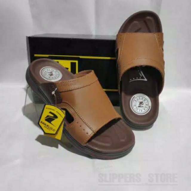 Sandal Kulit Pria Pakalolo N1045 Original