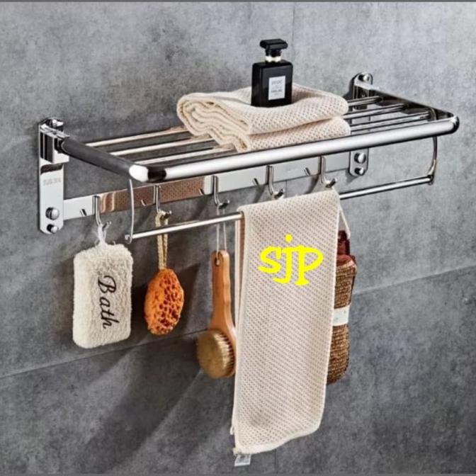 RAK HANDUK / GANTUNGAN HANDUK STAINLESS 70 cm