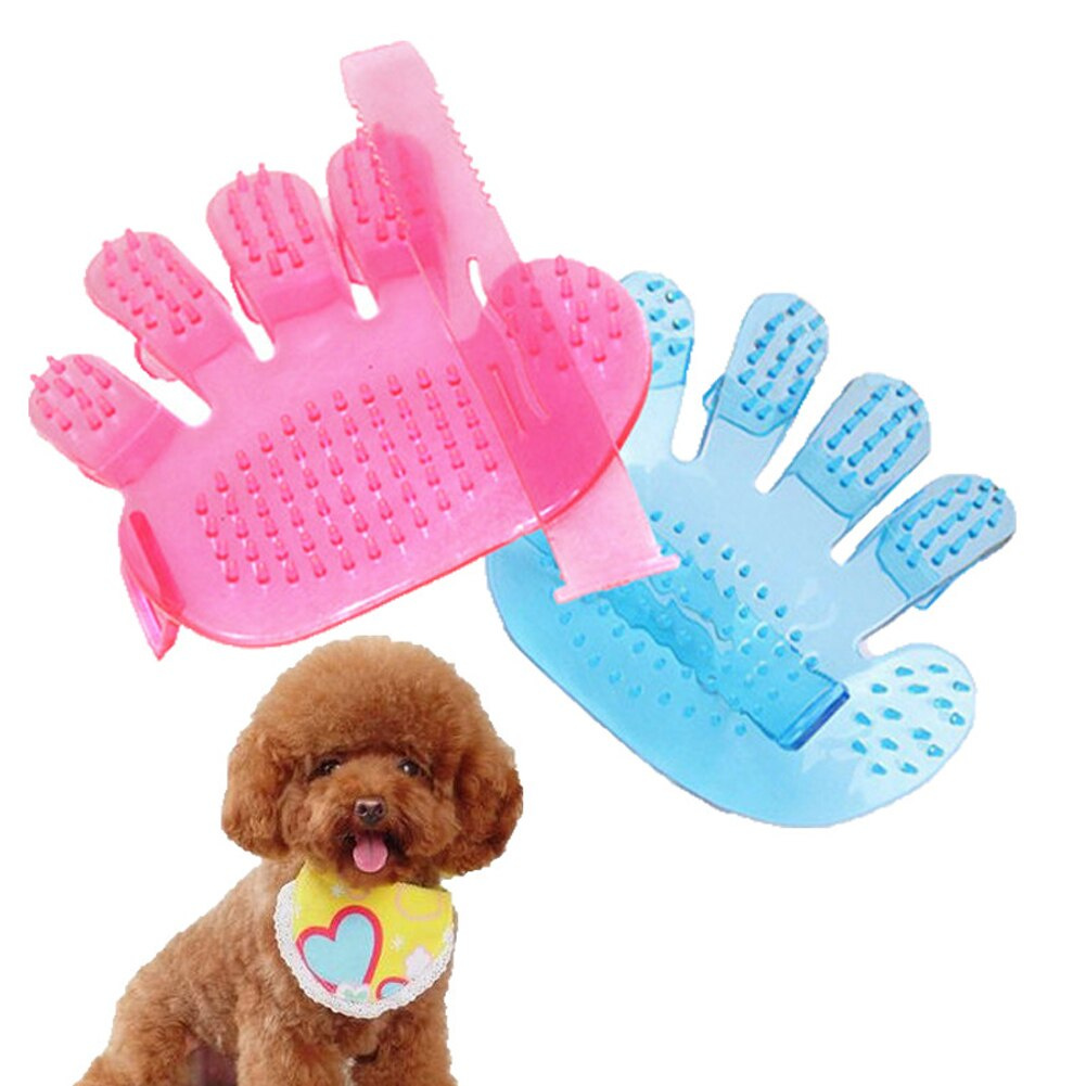 Sikat Mandi Anjing Silikon Sisir Pijat Bath Glove Pet Grooming Gloves Pets Hair Remove Cat Cleaning Supplies