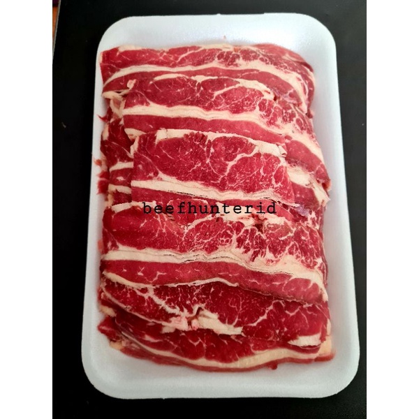 AUS Yoshinoya Beef Sliced - Shortplate Aus import - brisket slice Harga Ekonomis 500gr