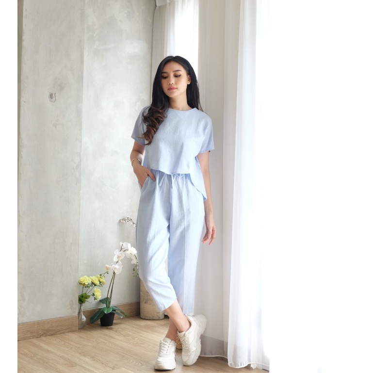 Paige Set - Baju Celana Setelan Wanita-5