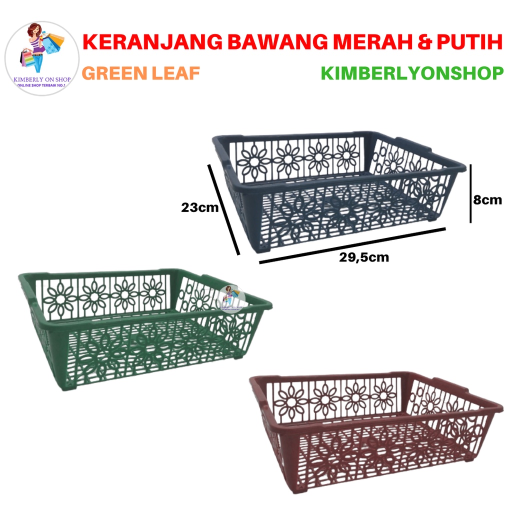 Keranjang Bawang Tempat Surat Dokumen Serbaguna Plastik