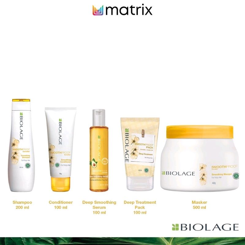 MATRIX Biolage Deep Smoothing Serum 100mL | Serum / Vitamin Rambut Anti Megar