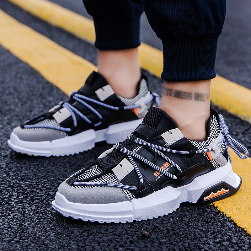 [COD] Sepatu Sneakers Fashion Pria Import -  Sepatu pria trendy casual cakep Ala korea K-POP 198