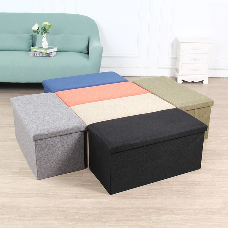 TaffHOME Sofa Kotak Penyimpanan Barang Foldable Storage 76 x38 x38 cm - L1705