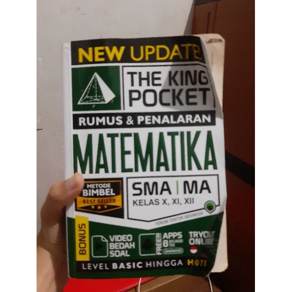 PRELOVED BUKU POCKET THE KING MATEMATIKA
