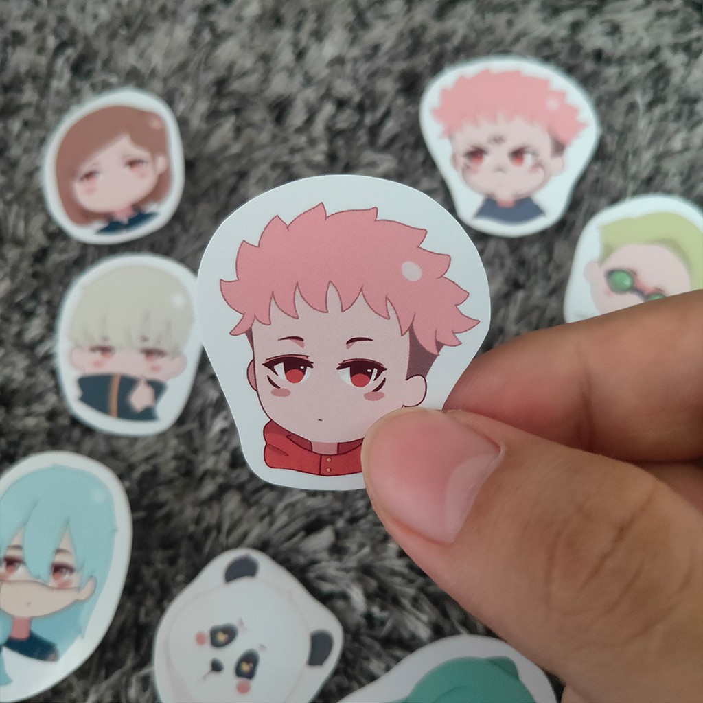 

STICKER ANIME JUJUTSU KAISEN V2/ STICKER AESTHETIC 10pcs / STIKER CUTE / STIKER JUJUTSU KAISEN