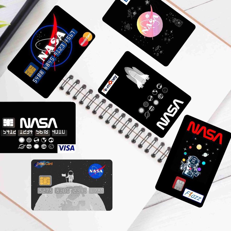 

Pasti Tertarik! Sticker NASA Kartu ATM Flazz Emoney