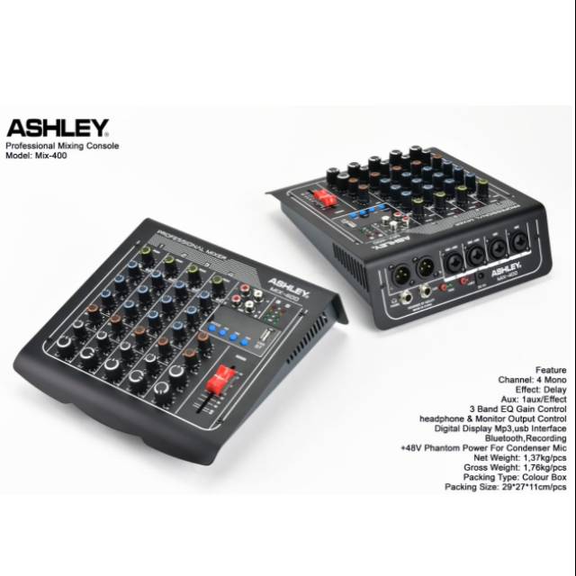 Mixer Audio Ashley Mix 400 original