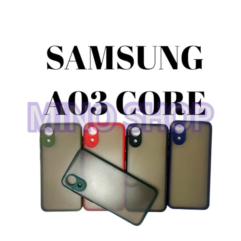 SOFTCASE SAMSUNG A03 CORE - HARDCASE DOVE MYCHOICE + PC - AEROCASE