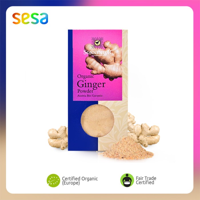 

COD Sonnentor Organic Ginger Powder 35 g