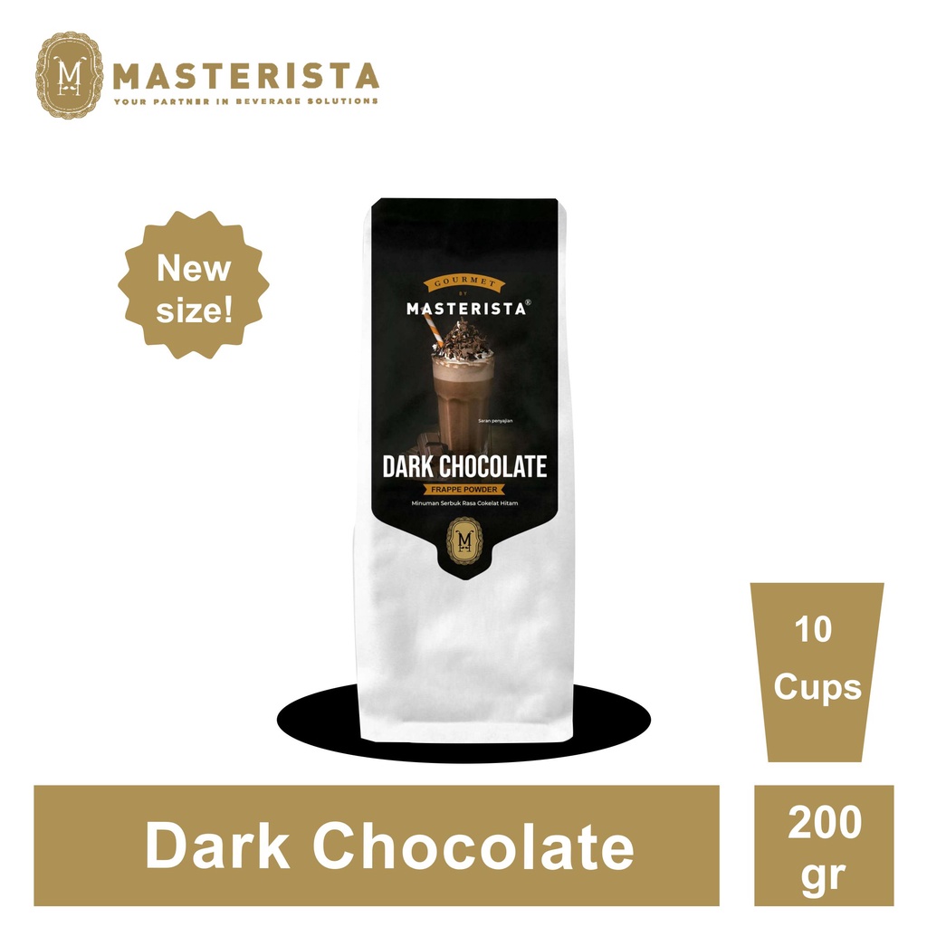 

Bubuk Minuman Masterista Dark Chocolate 200gram