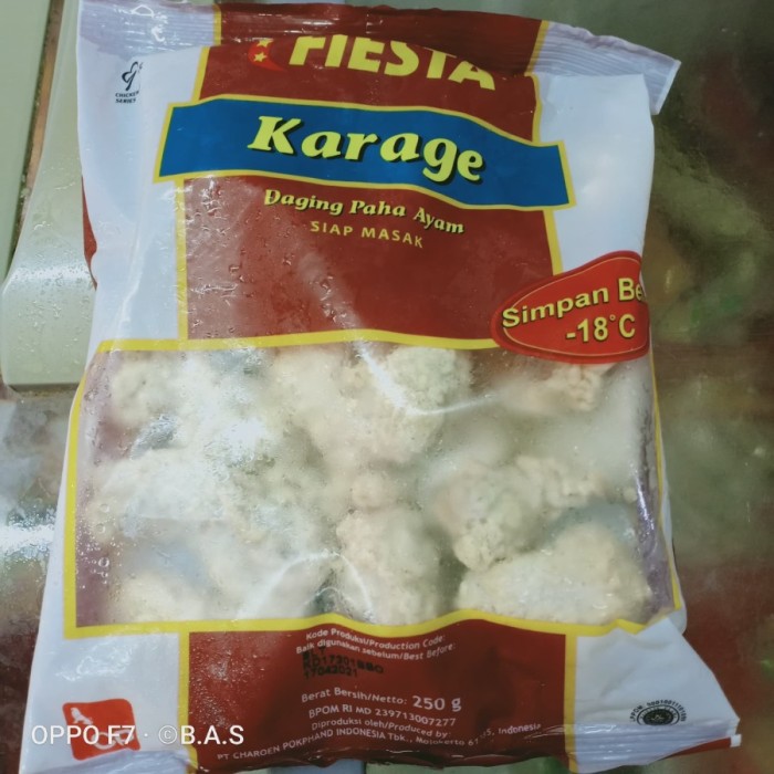 

Karage Fiesta | Chicken Frozen | Daging Paha Ayam Frozen Food 250g