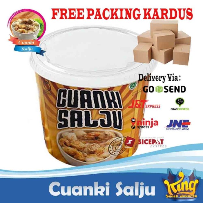 

⭐ COD ⭐ Cuanki Salju Paket isi 6 Cup Hemat