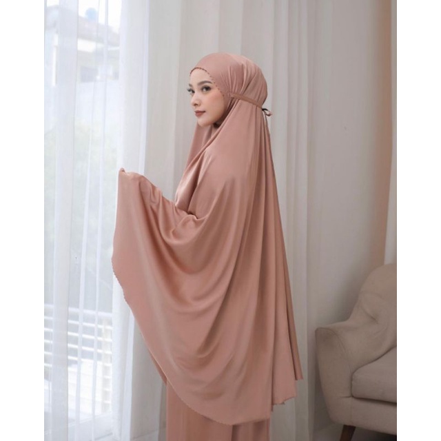 KHANZA LUXURY PRAYER SET KIENKA.ID (Mukena Armany Silk)