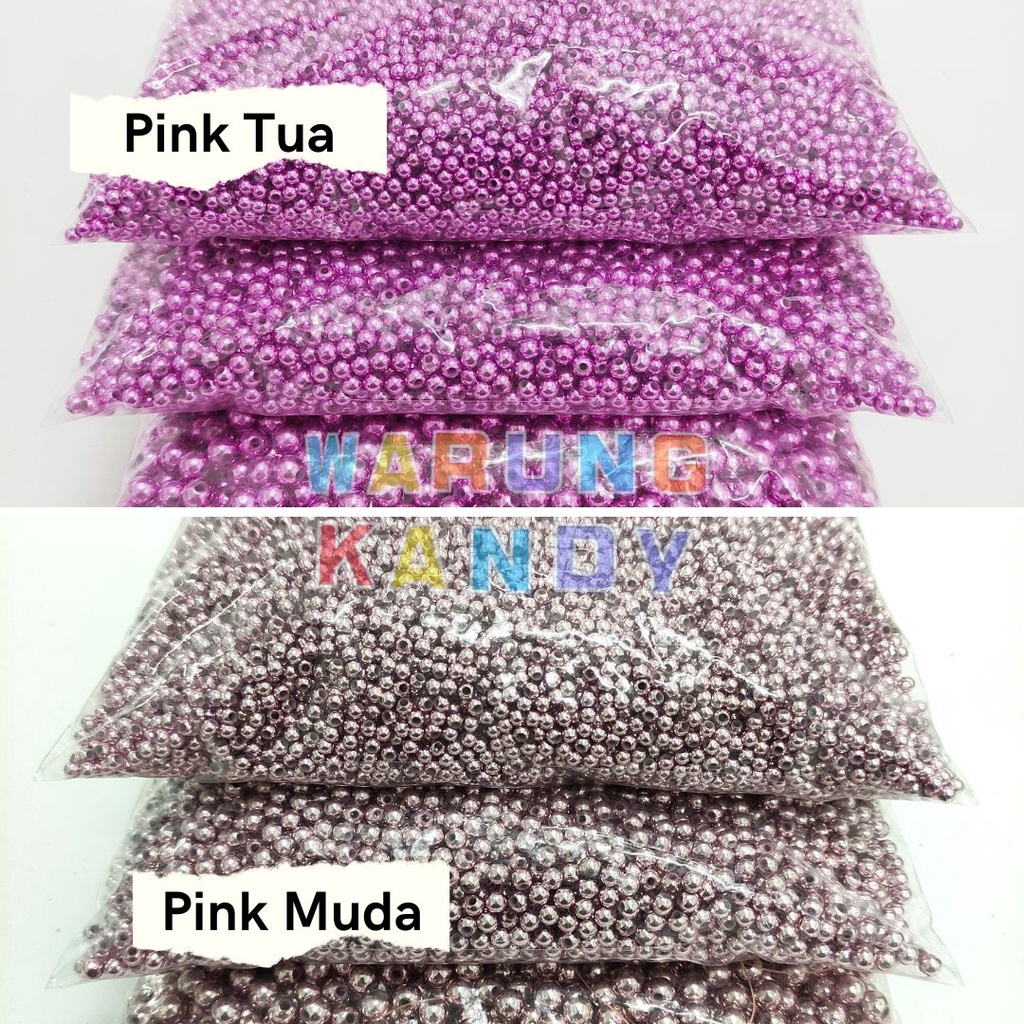 Mutiara Jepang Warna 3MM PAK