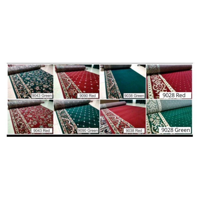 Eksklusif Karpet Masjid Sajadah Rol BEST SELLER Terbatas